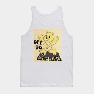 Off to commit crimes #1 Tank Top